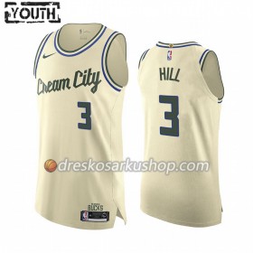Dječji NBA Dres Milwaukee Bucks George Hill 3 Nike 2019-20 City Edition Swingman